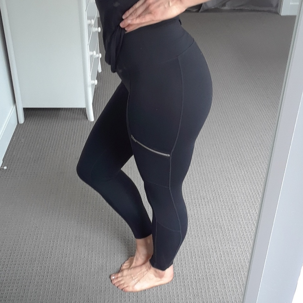 Athleta black hi rise legging